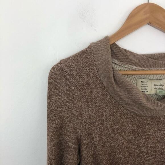 Anthro Saturday Sunday Chatham Sweatshirt Dress Size Small - Picture 4 of 11